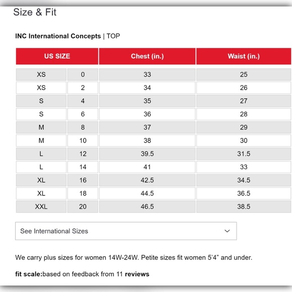 INC International Concepts Printed Tie-Neck Top - Picture 3 of 3